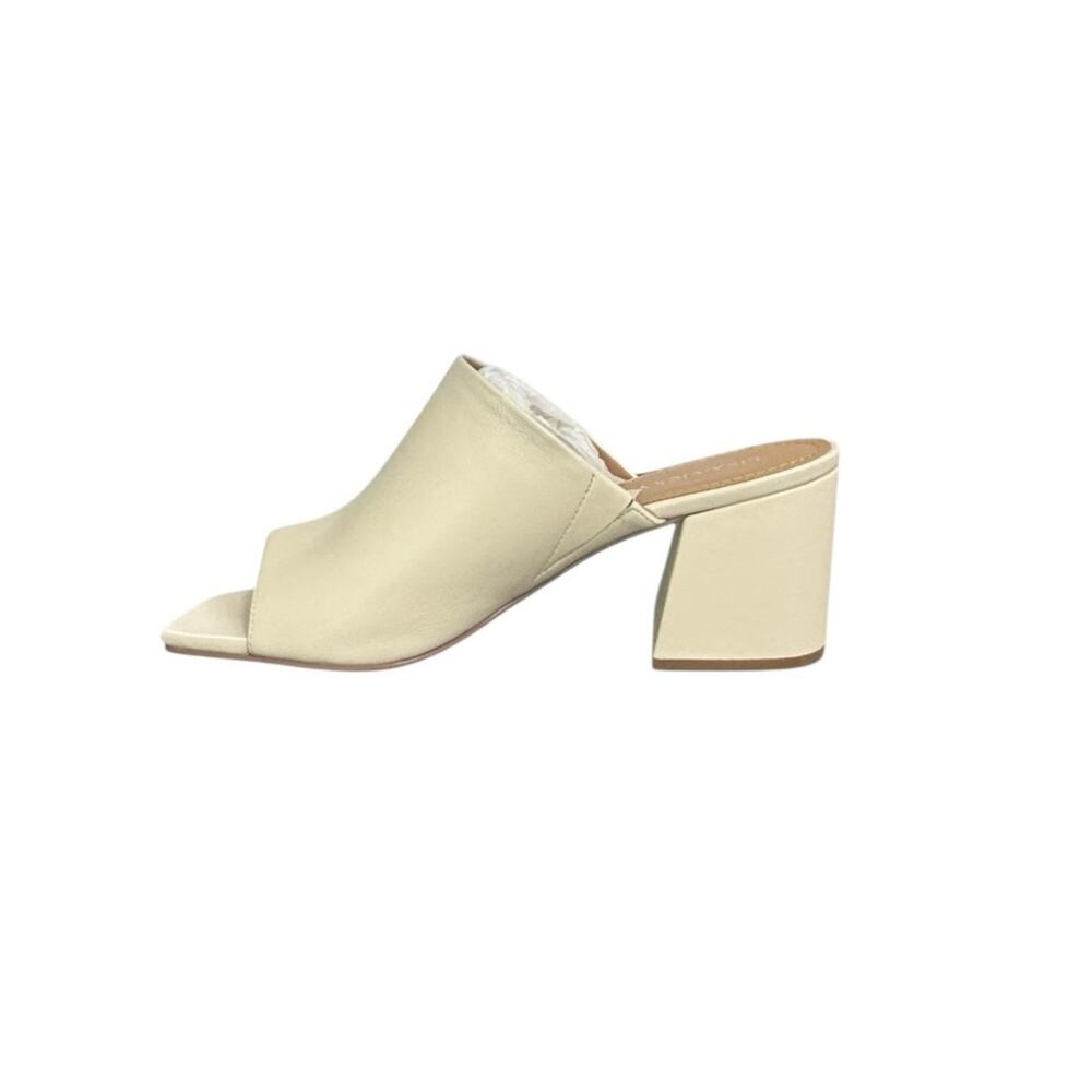NIB! Lisa Vicky Virtue Sandal Cream Open-Toe Mule Slides - Size 8 - Picture 5 of 10